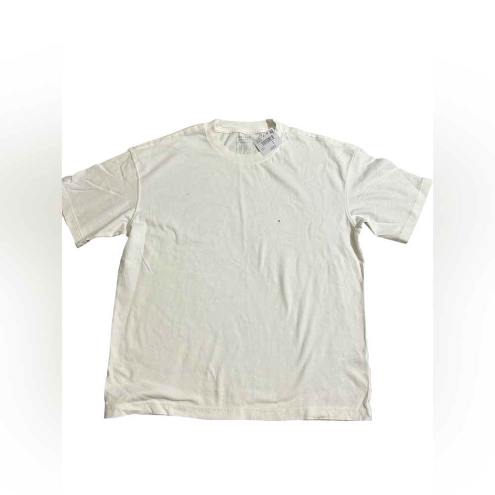 American Eagle Outfitters Women's Short Sleeve boxy Tee- White